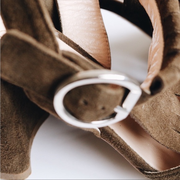 Italian Leather Heel Sandals - Picture 2 of 3